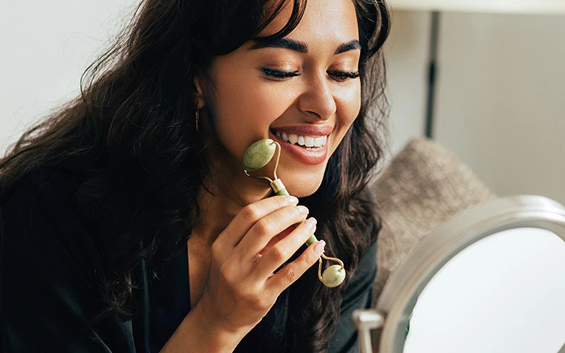 where to use jade roller on face where to use jade roller on face