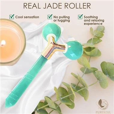 100 proc Real Green Aventurine Jade volelis veido masažui