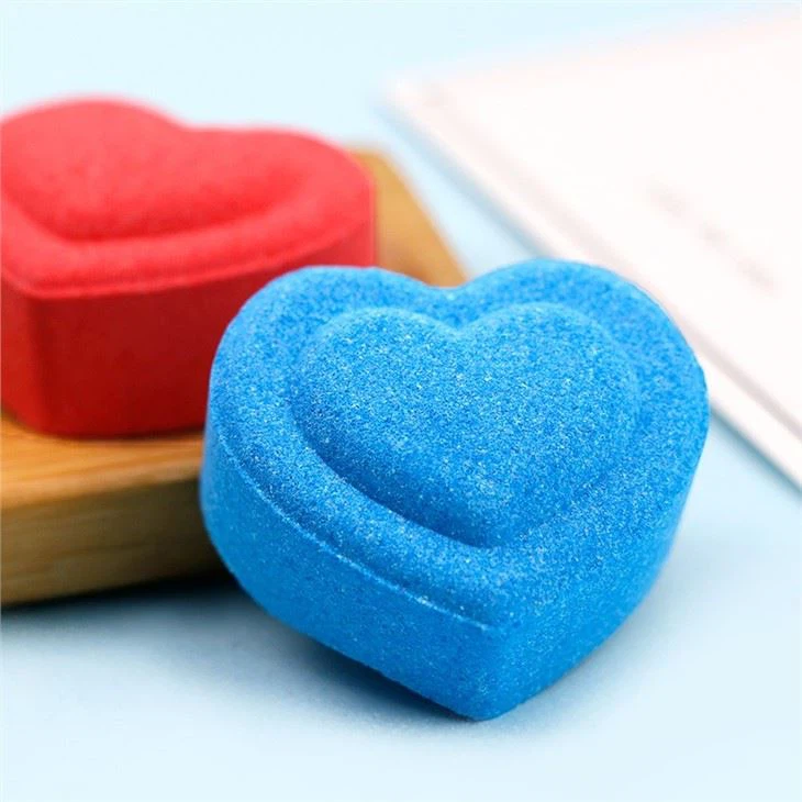Vitamin C Powder Bath Bomb Heart