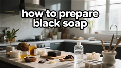 Kaip paruošti juodąjį muilą