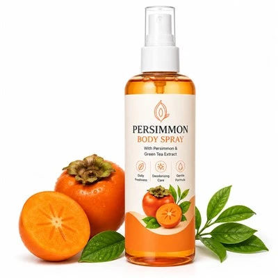 Private Label Persimmon dezodoruojantis kūno purškiklis